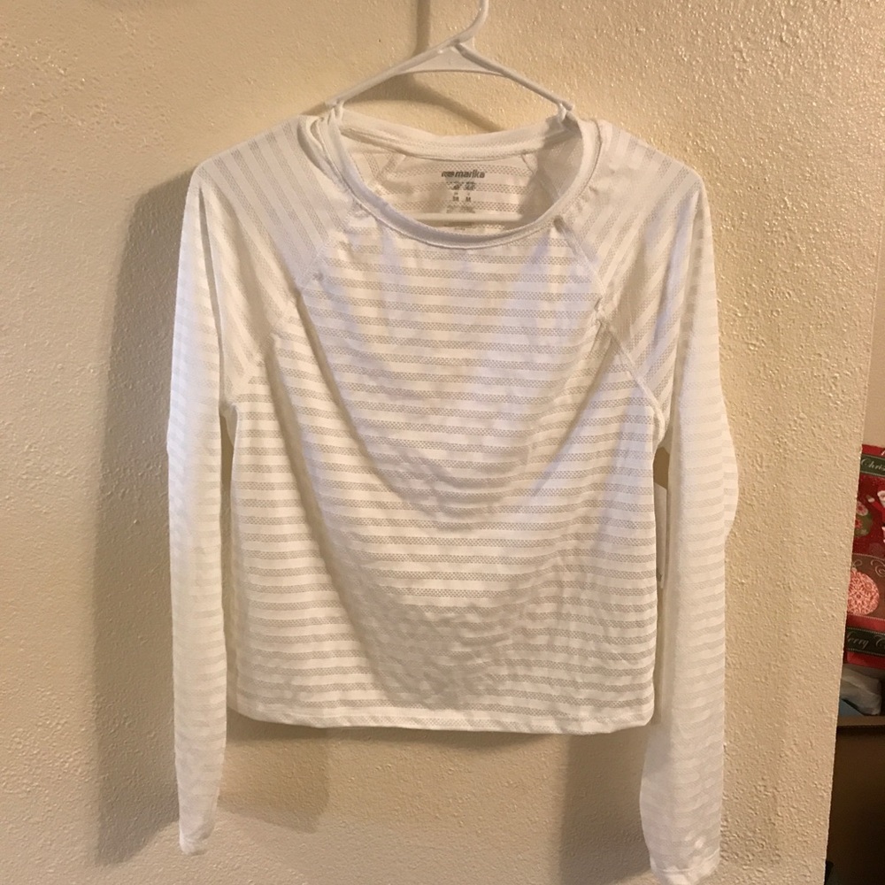 Marika Athletic crop shirt